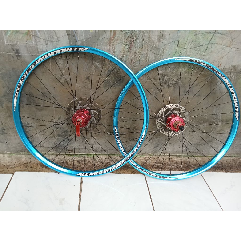 wheelset   hub raze jangkrik 26in