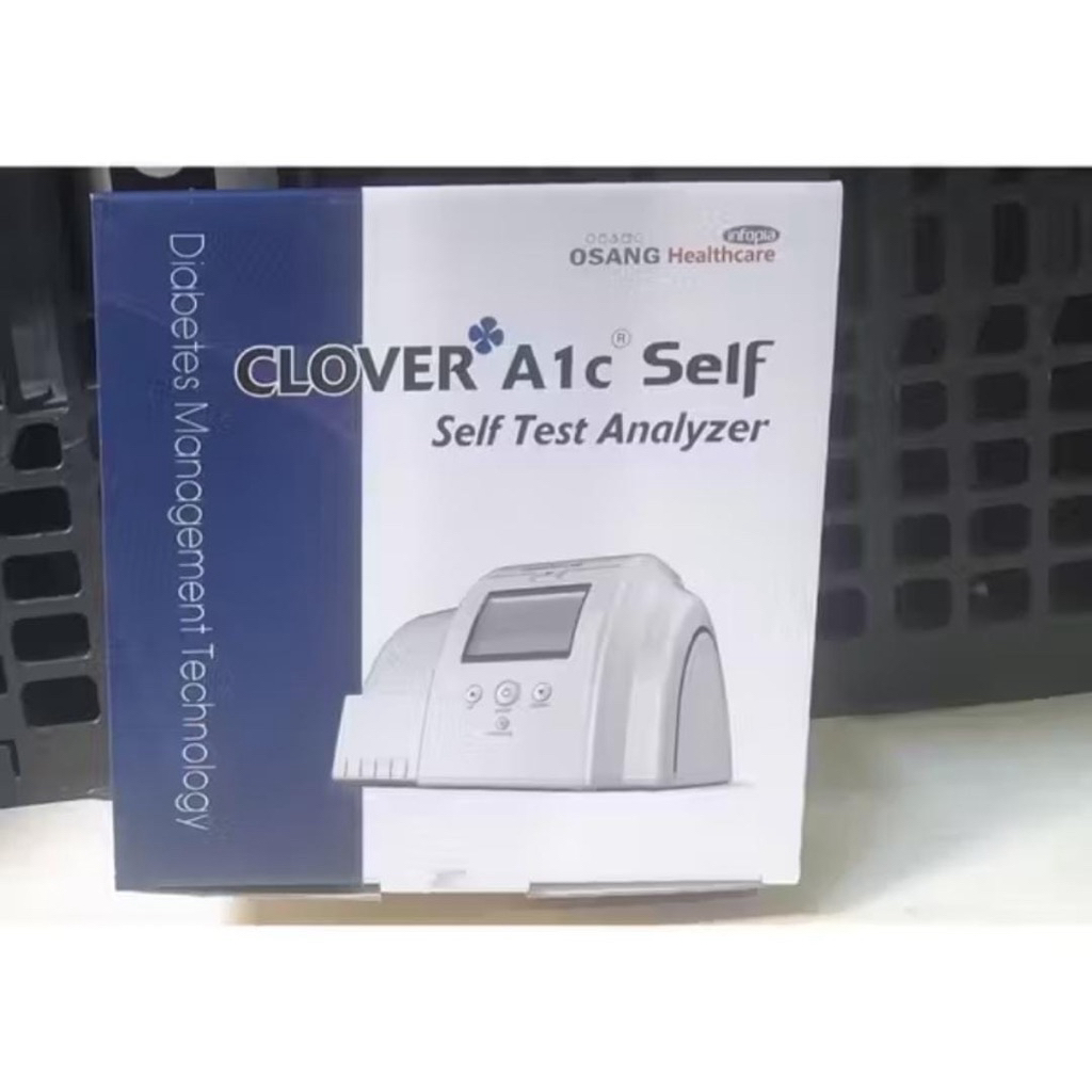 Alat Clover A1C SELF Cek HbA1C / Alat Cek HbA1C Self /Alat Check HbA1C