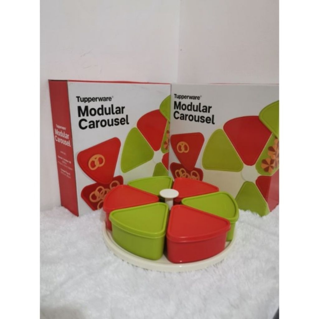 Modular carousel tupperware