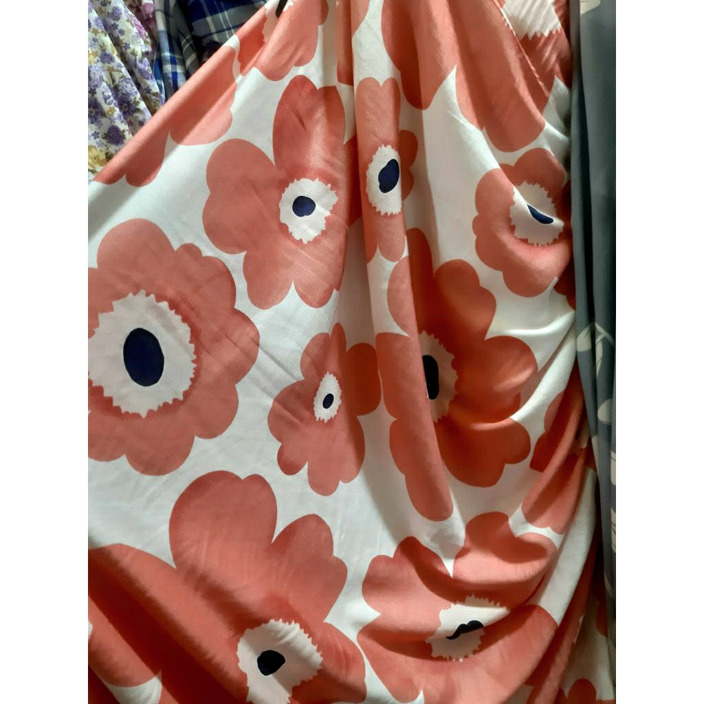 bahan kain rayon viscose premium ex garment branded grade a