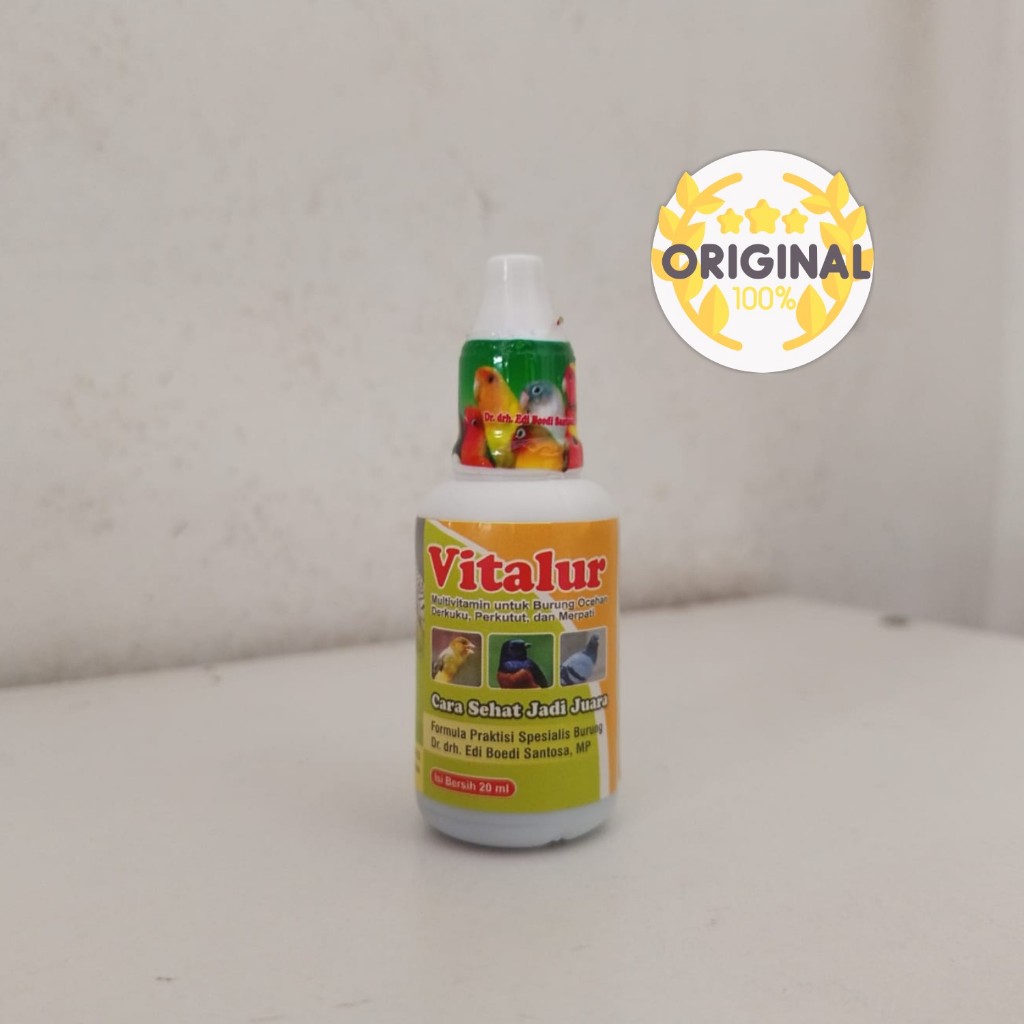Vitalur Dr. Edi - Vitamin Ternak Breeding Burung Murai Batu Kacer Pleci Kenari