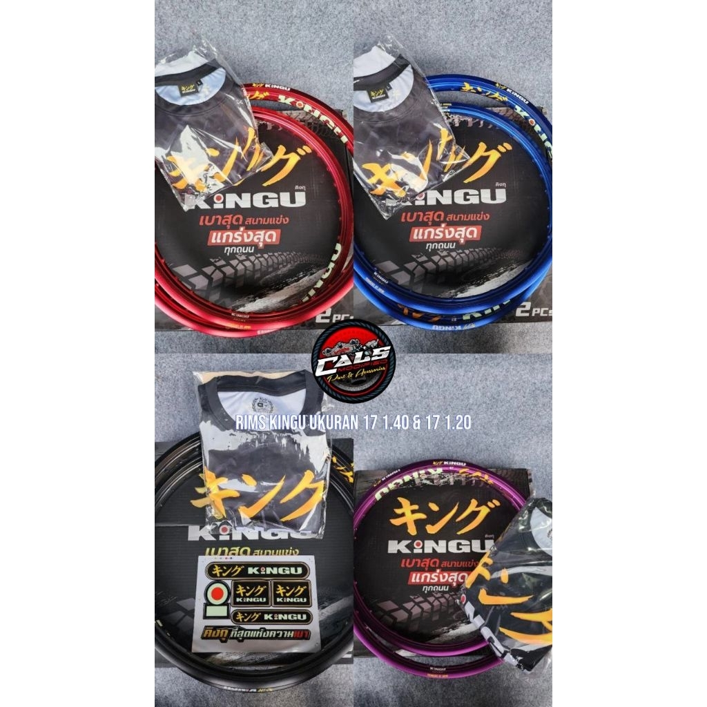 TERMURAH VELG KINGU ORIGINAL THAILAND RIMS 17 140 DAN 17 120 ORIGINAL KINGU THAILAND KINGU THAILAND 