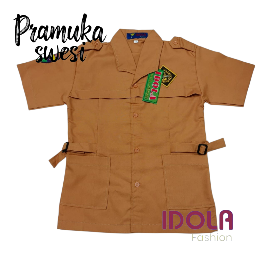 SERAGAM PRAMUKA SD SMP/ BAJU PRAMUKA SD/ BAJU PRAMUKA SMP/ SERAGAM PRAMUKA SMP