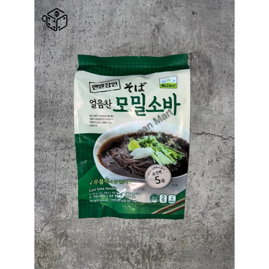 Chilkab Buckwheat Noodle With Katsuo Soba Sauce 764gr / Mie Soba dengan Bumbu Sup / Buckwheat Noodle