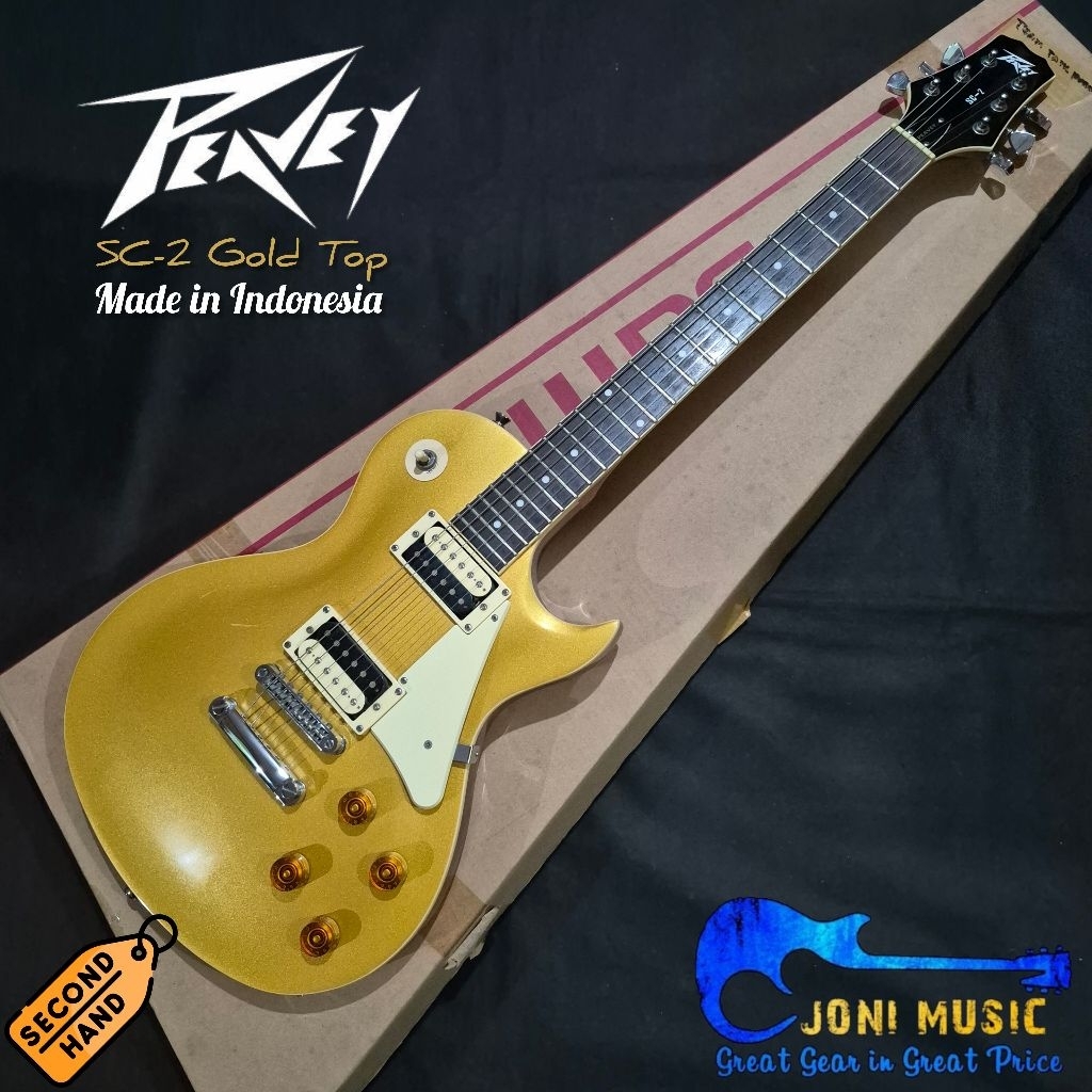 Gitar PEAVEY SC-2 SC2 LES PAUL MODEL ORIGINAL EXPORT QUALITY