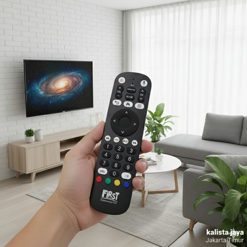 REMOTE REMOT RECEIVER PARABOLA FIRST MEDIA X-1 PRIME ORIGINAL
