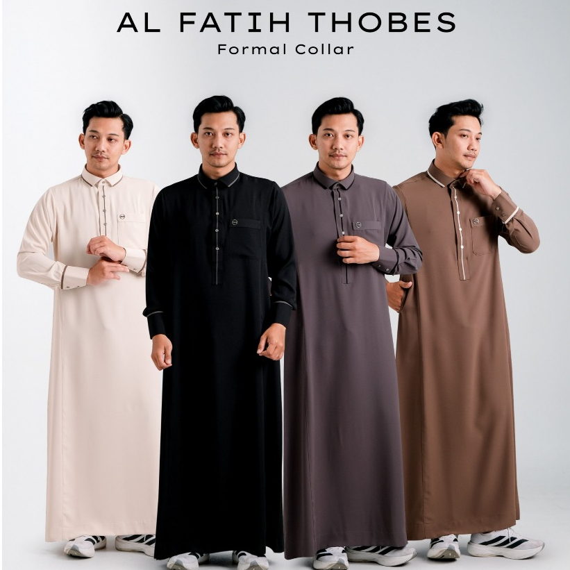 DNINE THOBES - Jubah Pria Al Fatih Twil Fushion