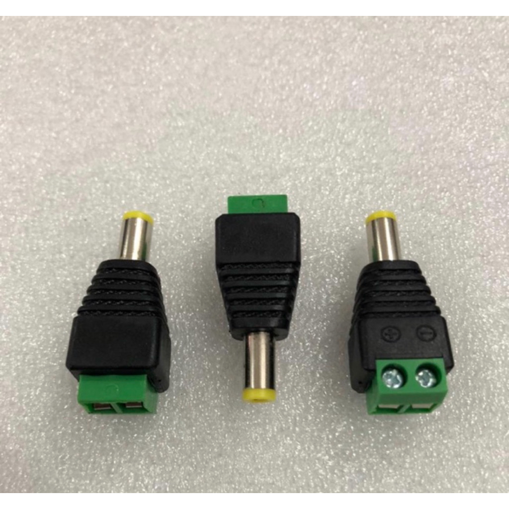 JACK DC MALE CCTV ADAPTOR SOKET DC FEMALE
