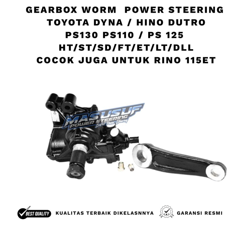 Gearbox Worm Borem Bak Stir Power Steering Dyna Dutro HT 130HT 125 110 PS