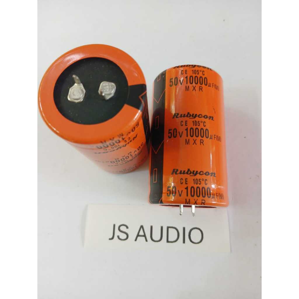 Elco 50v 10000uf Rubycon Orange 10.000uf 50v  elco psu