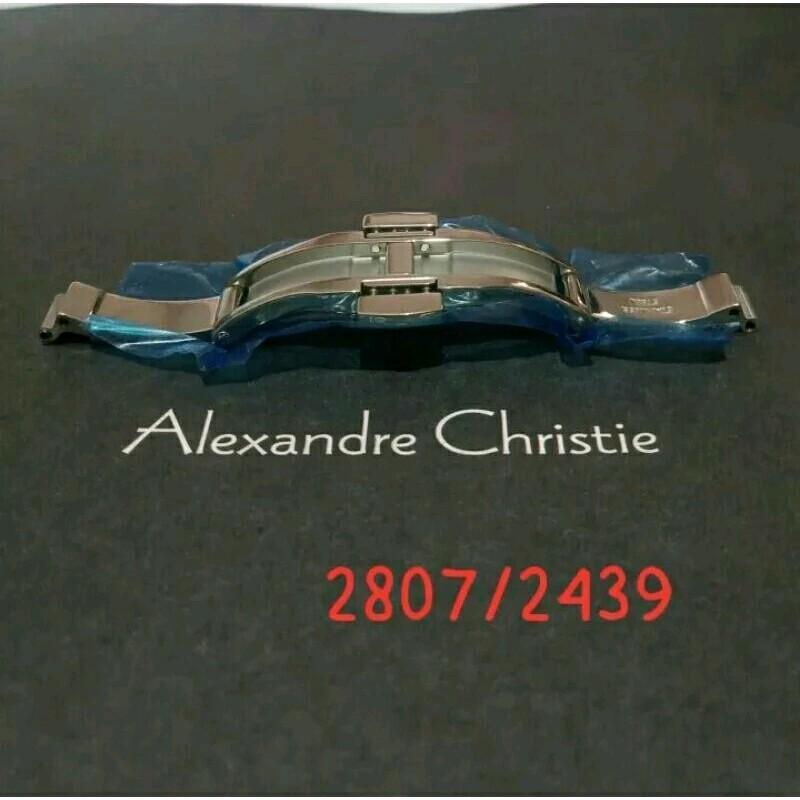 gesper jam tangan Alexandre Christie 2807/2439