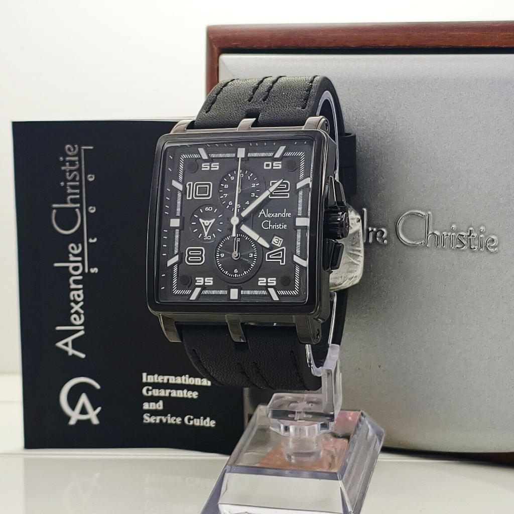Jam Tangan Pria Alexandre Christie AC 6409 MCL Original