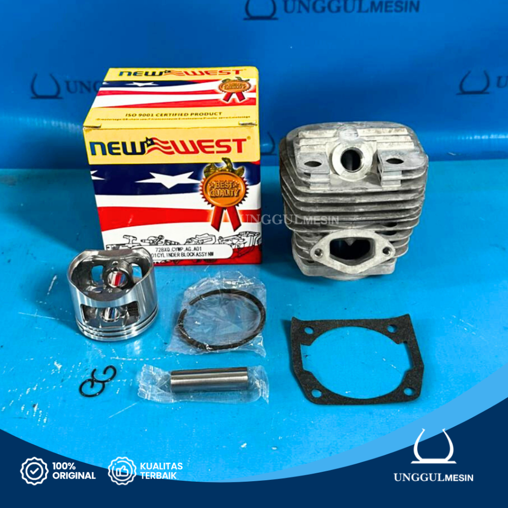 Cylinder Block Chainsaw 728 XQ Assy NEW WEST ORIGINAL Senso Chain saw