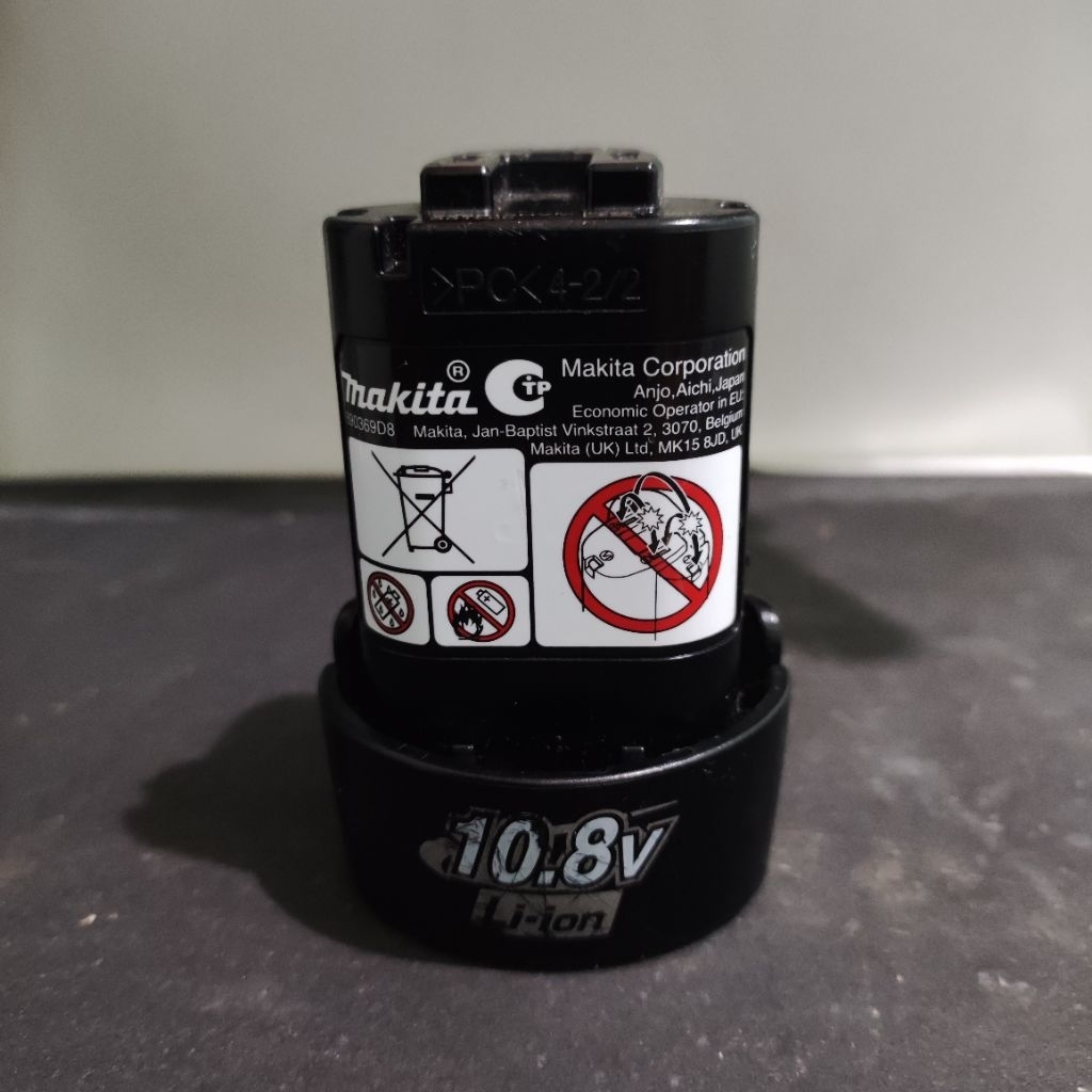 Makita BL1013 baterai original