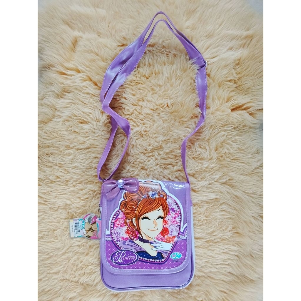 Minmie princess original tas selempang anak perempuan