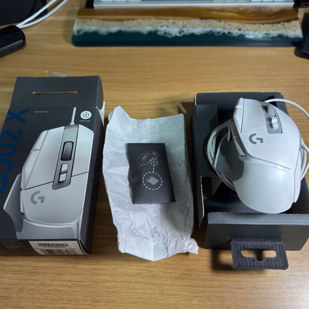 Logitech G502X Wired White - Second Mulus Resmi