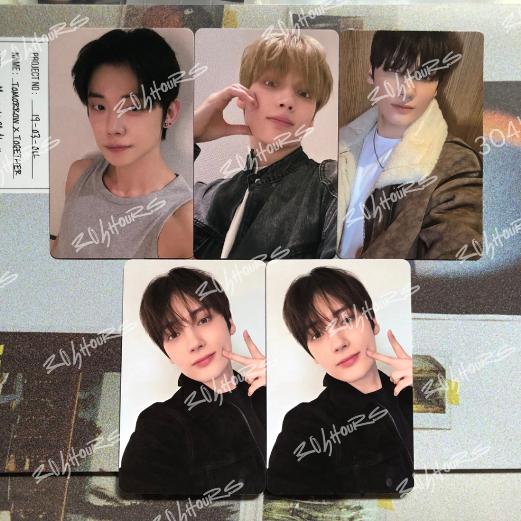 Ready Stock | [Official] Photocard TXT The Star Chapter: Together LD UMS R2 WVG R2 Withmuu R1 | Soob
