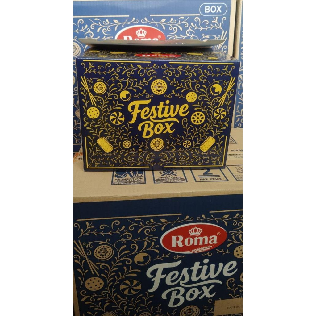Paket Festive Box / Roma Festive Box / Paket Lebaran / Roma Festive / Hamppers Lebaran Tbk