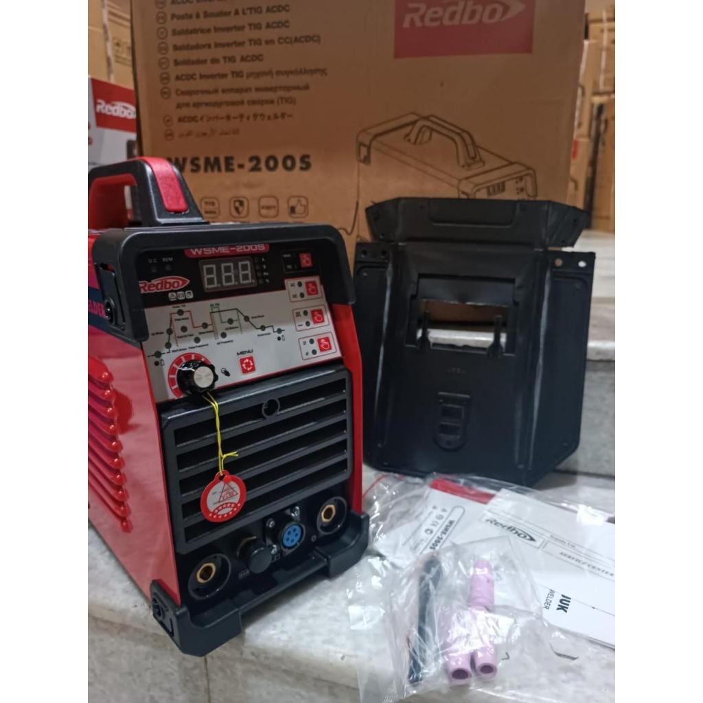Redbo - Mesin Las Tig (Argon) Alumunium & Stainless WSME 200S