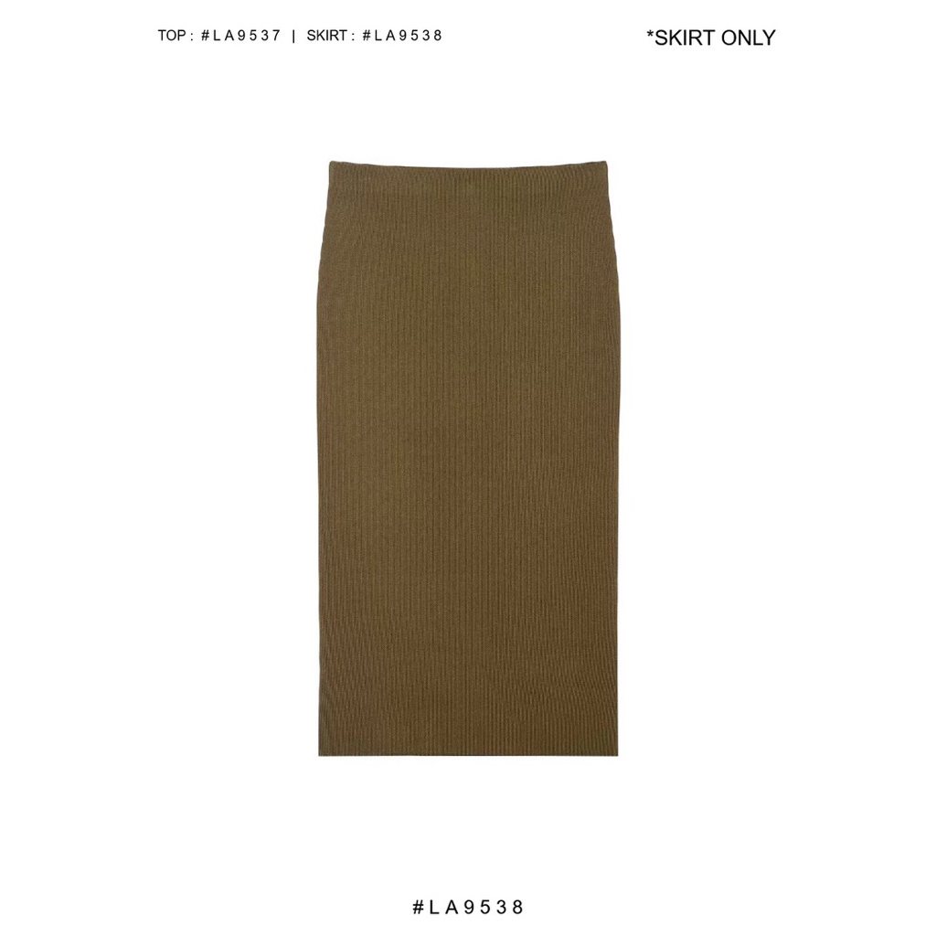 LA9538 - Olive Green Autumn | Skirt Rok