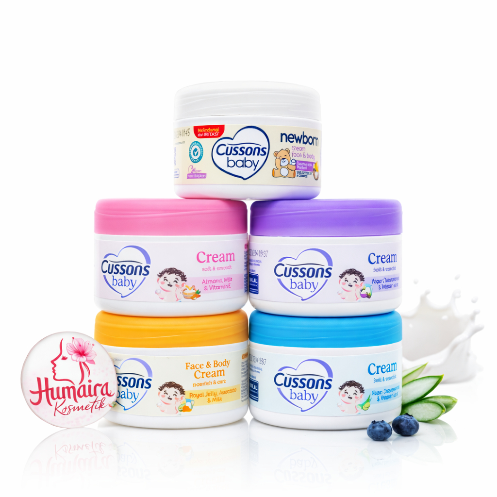 Cussons Baby Cream | Cream Wajah Dan Badan Bayi 50gr
