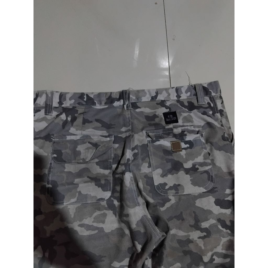 celana cargo army abu second