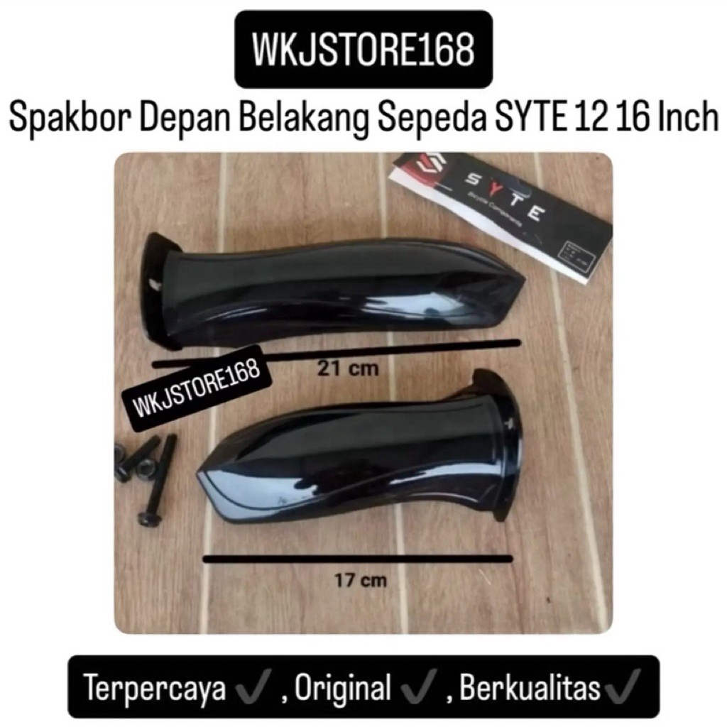 Spakbor Sepeda SYTE Depan Belakang Anak 12 16 Inch