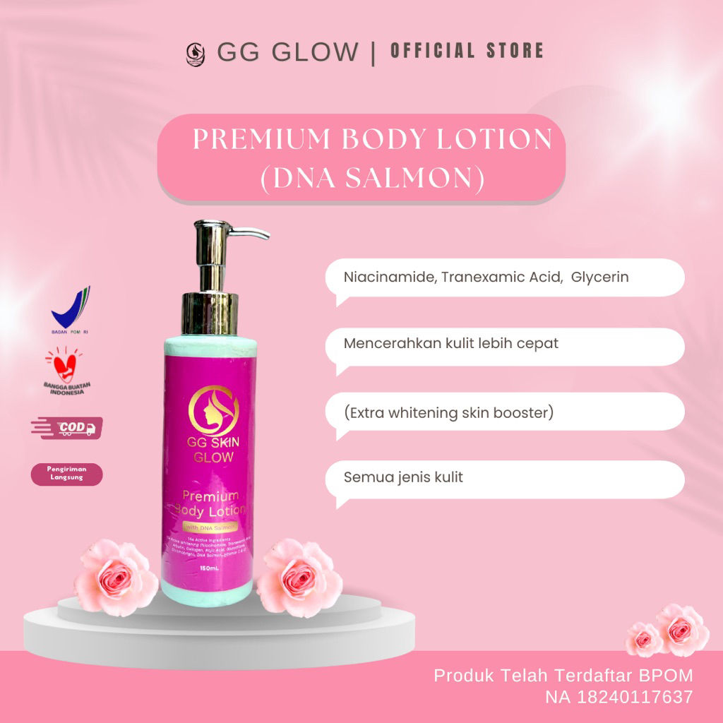 BODY LOTION PREMIUM DNA SALMON