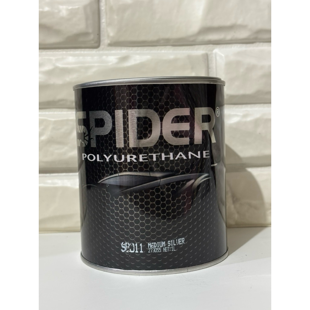 CAT PU SPIDER MEDIUM SILVER SB011