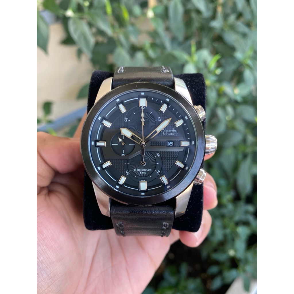 Jam Tangan Pria Alexandre Christie 6562MC Second