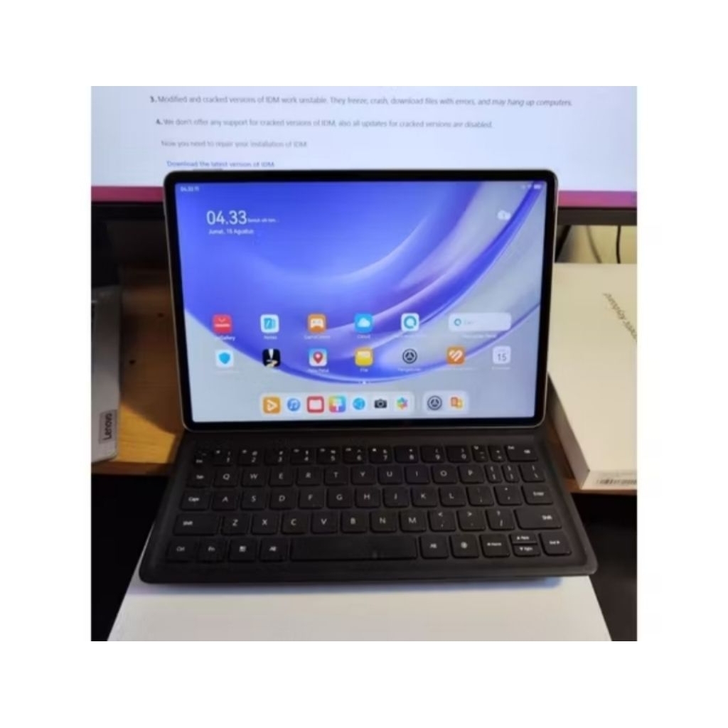 tablet huawei matepad 11.5 s   dan kondisi bekas masih mulus