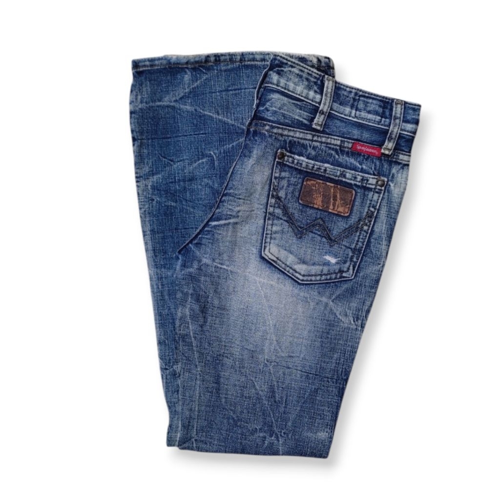 5pm Jeans Distressed Bootcut Pants