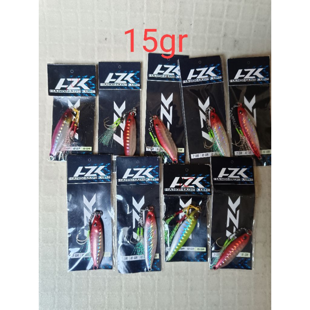 Obral discond 50% dr hrg asli Micro jig Metal Jig AZK 15gr isi Asis Hook