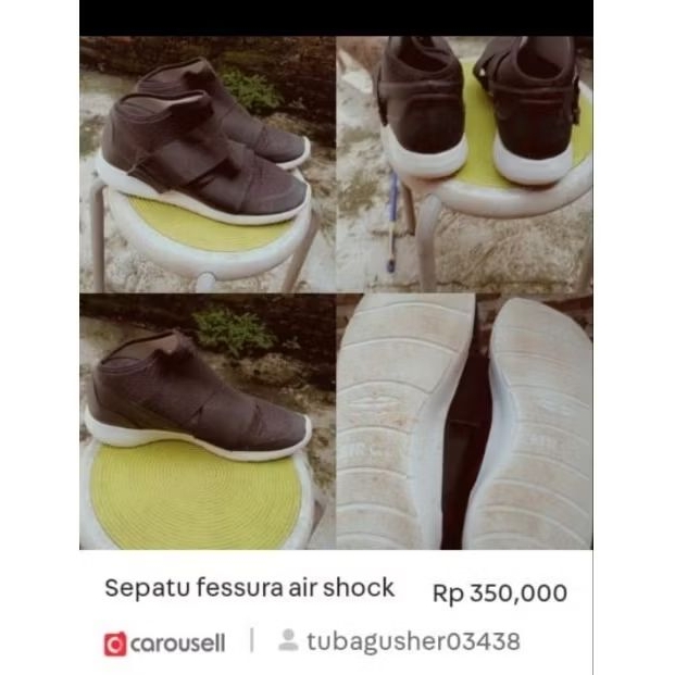sepatu fessura air shock