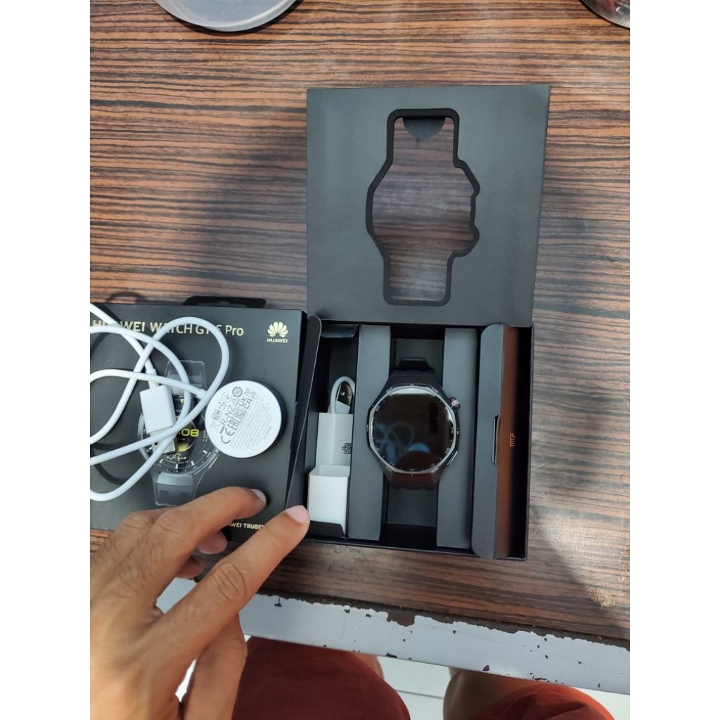 Huawei Watch GT 6 Pro Fullset resmi Indonesia second