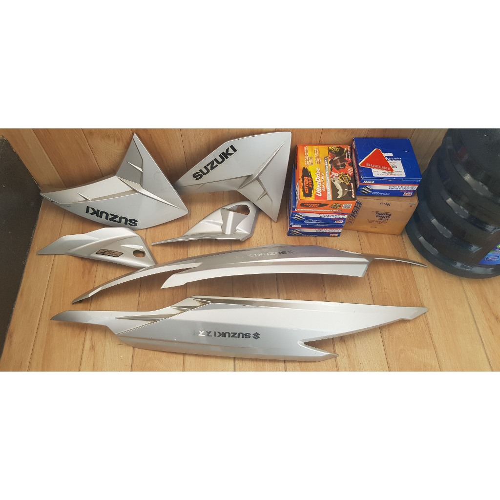 set body garnis suzuki address playfull warna ice silver (second)