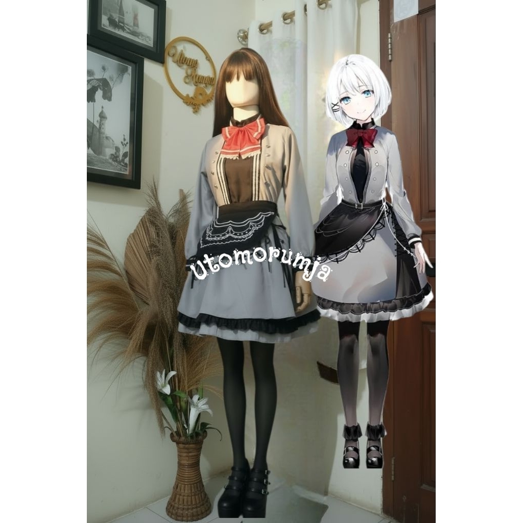 utomorumja kostum cosplay siesta detective already dead costume