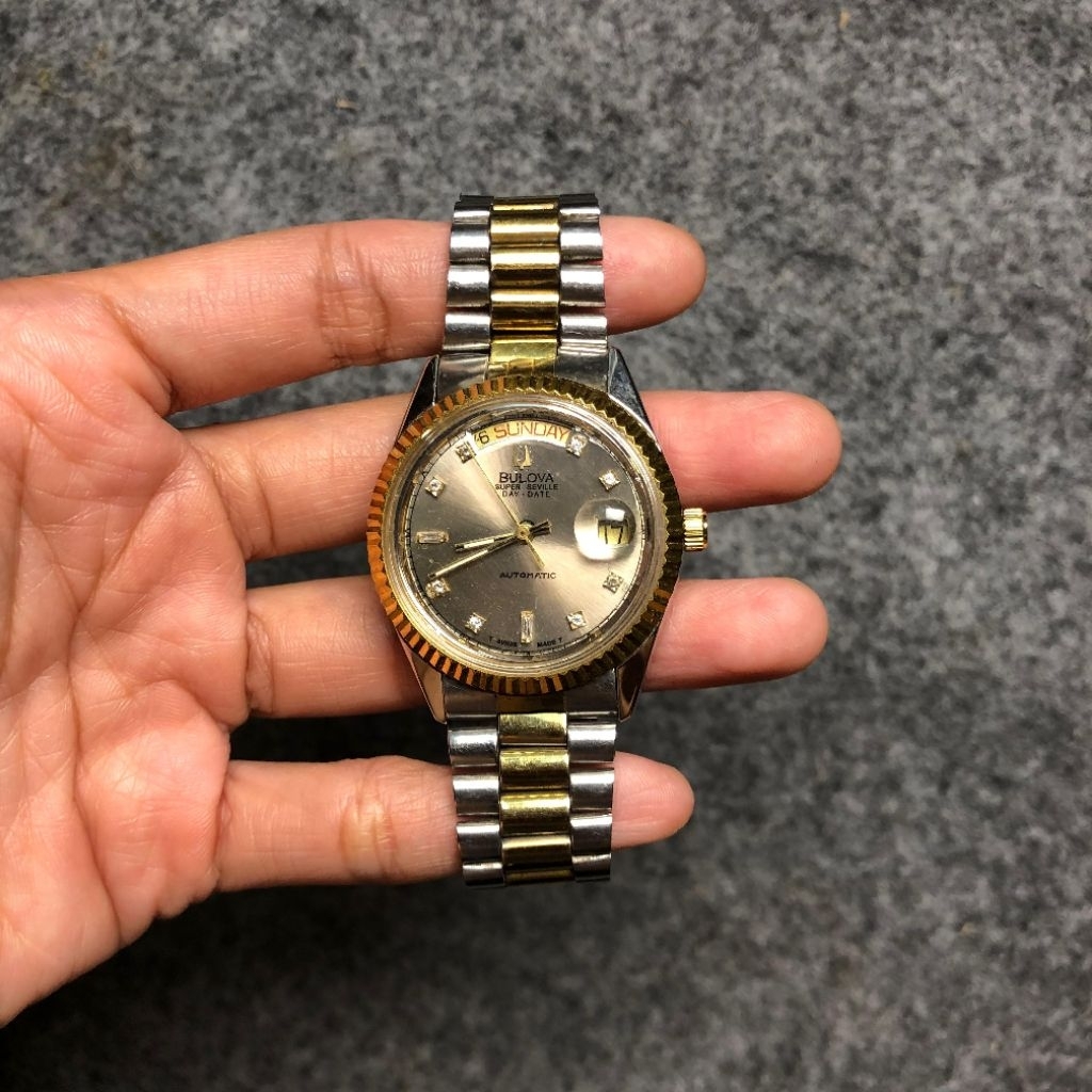 jam tangan bulova automatic widing Original