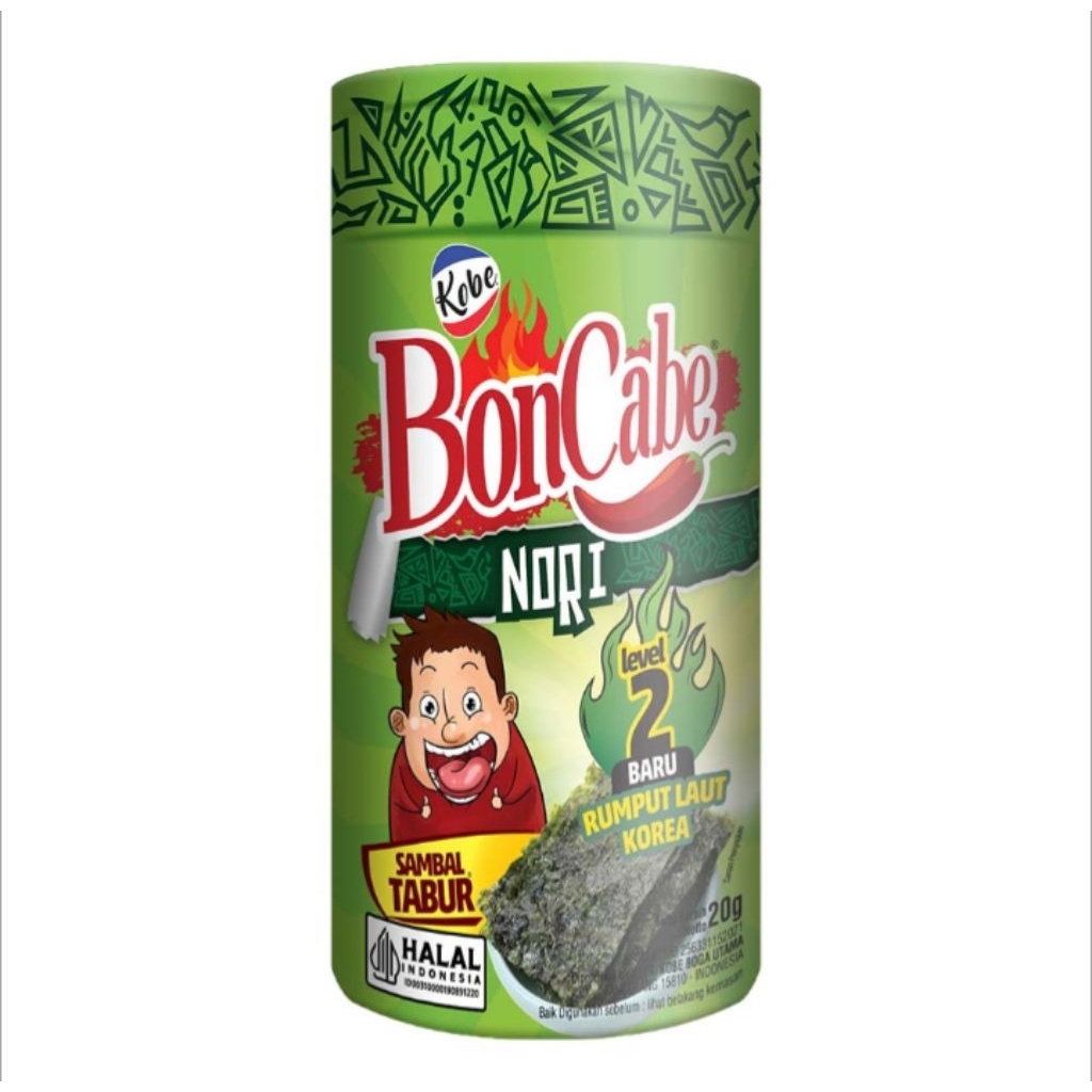 Kobe BonCabe Nori Sambal Tabur Level 2 20 g