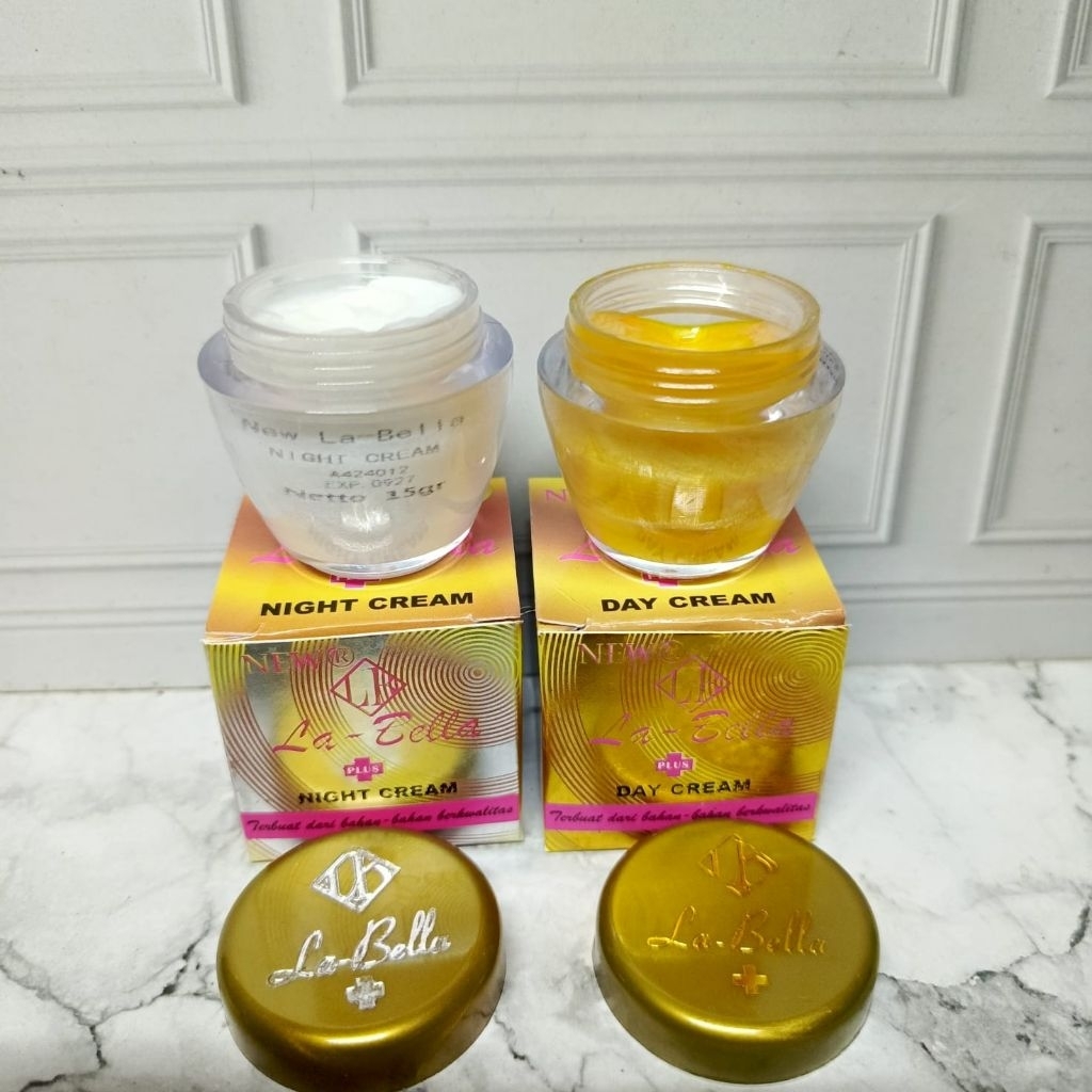 2in1 cream labella herlina siang malam bpom