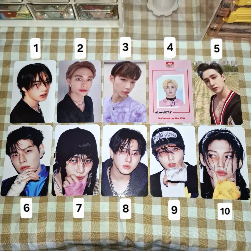 [OFFICIAL] PHOTOCARD STRAYKIDS BANGCHAN HYUNJIN FELIX PC KARMA SKZOO MAXIDENT GO LIVE