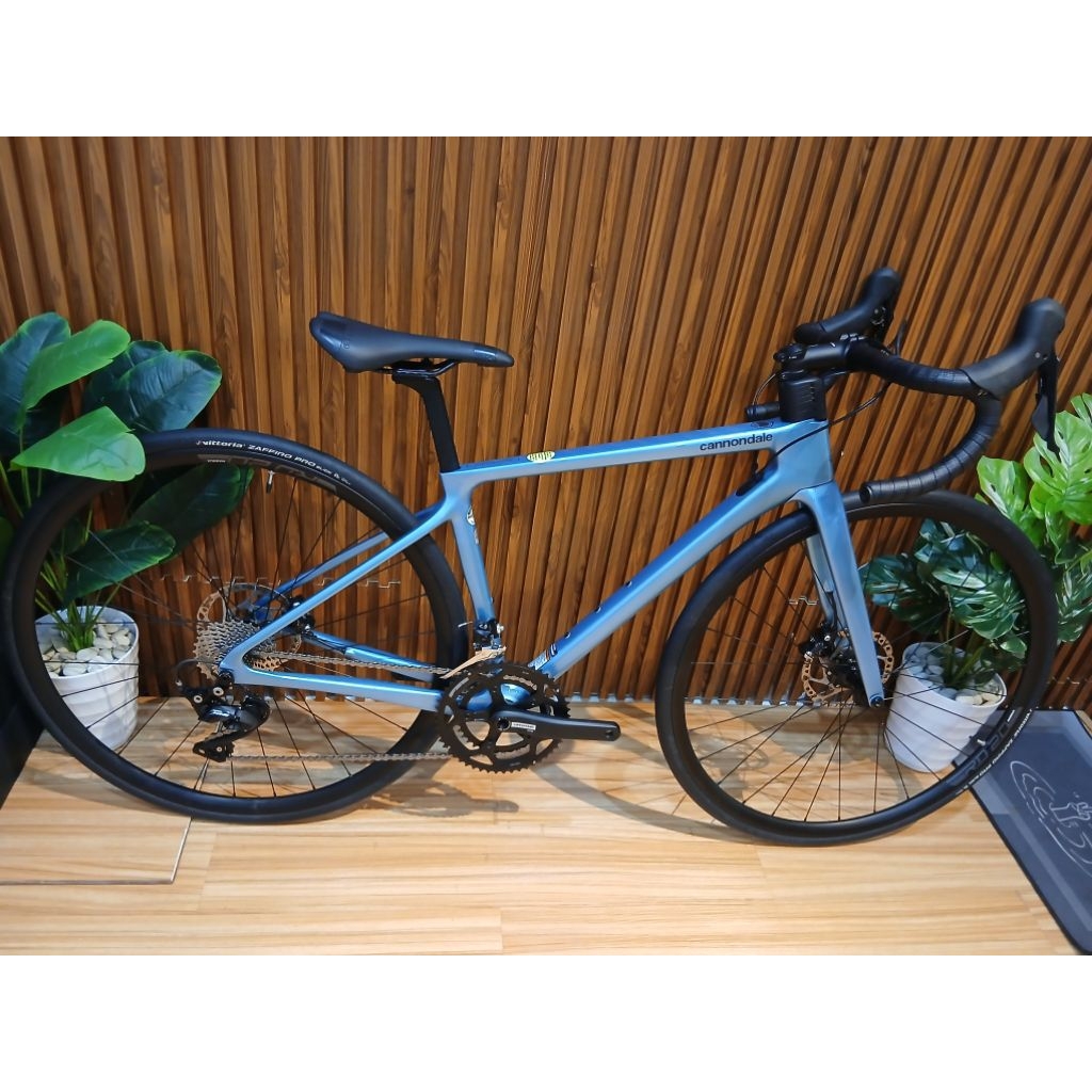 ROADBIKE CANNONDALE SUPERSIX EVO 2022 DISCBRAKE CARBON SIZE 44 SECOND GOOD CONDITION