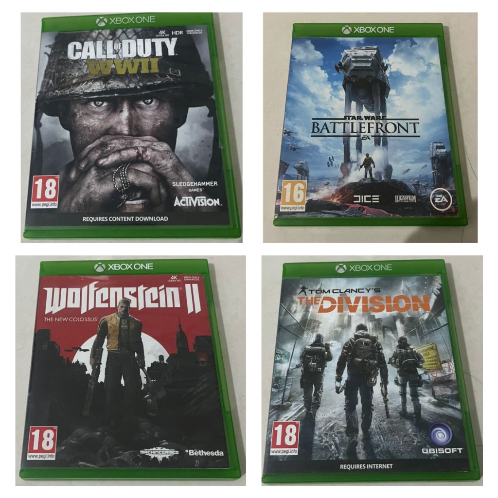 CD game Xbox one (4 cd game)