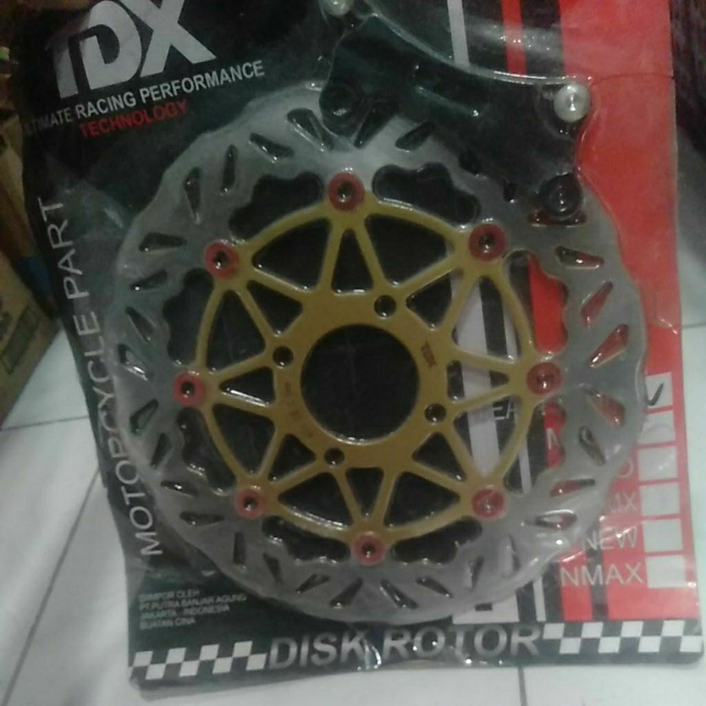 piringan cakram TDX RACING. 3.5mm vario 110/ /beat karbu