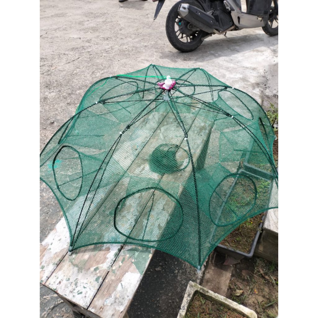 bubu payung / perangkap ikan dan udang