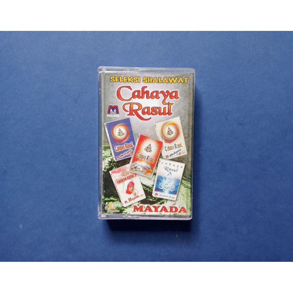 Kaset Pita Seleksi Shalawat Cahaya Rasul Bersama Mayada Prod PT Musika Selaras Citra Records