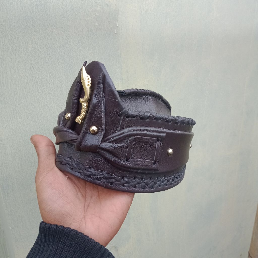 Totopong kulit Asli,Blangkon kulit Asli ,udeng khas sunda