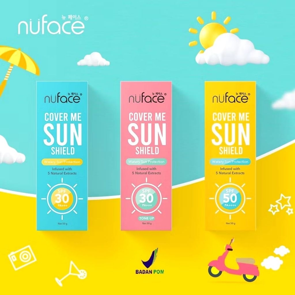 Nuface Sunscreen, sunscreen nuface tone up