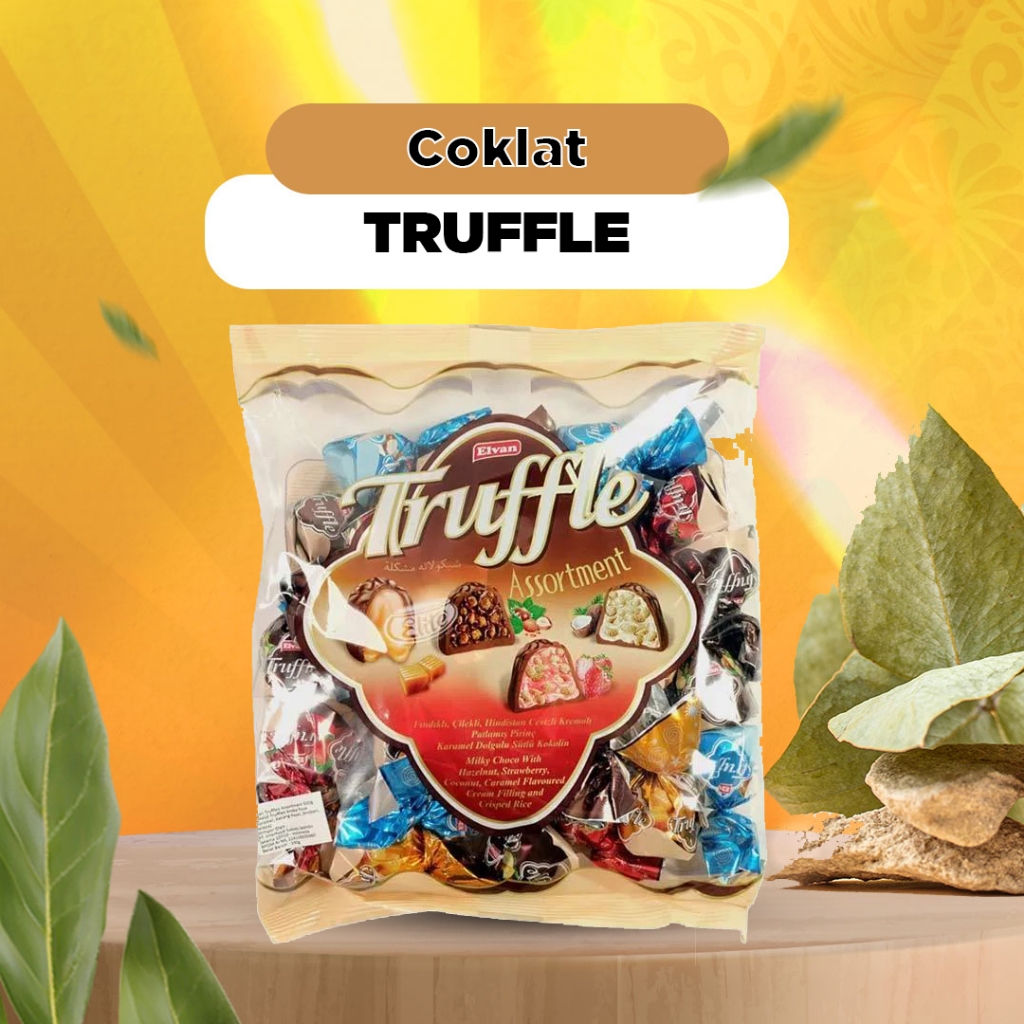 ELVAN - Coklat Truffle Assortment Chocolate Turki 1kg