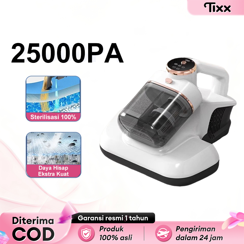 TIXX Dust Mite Vacuum Cleaner 25000PA UV Pembersih Kasur Sofa Portable Vacuum Cleaner